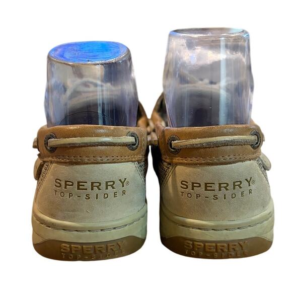 Sperry Women's Angelfish Boat Shoe Sneaker Linen/Oat Size 7 - Picture 6 of 9